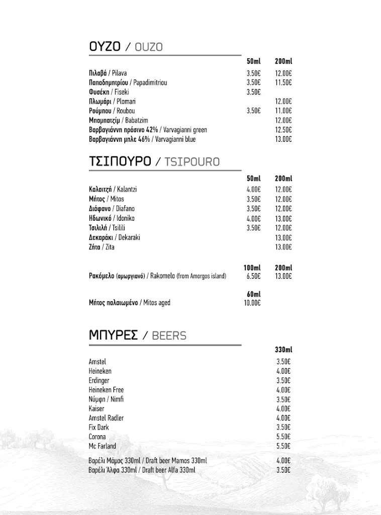 Menü_Olea Μεζεδοπωλείο_Préveza_Bild_3