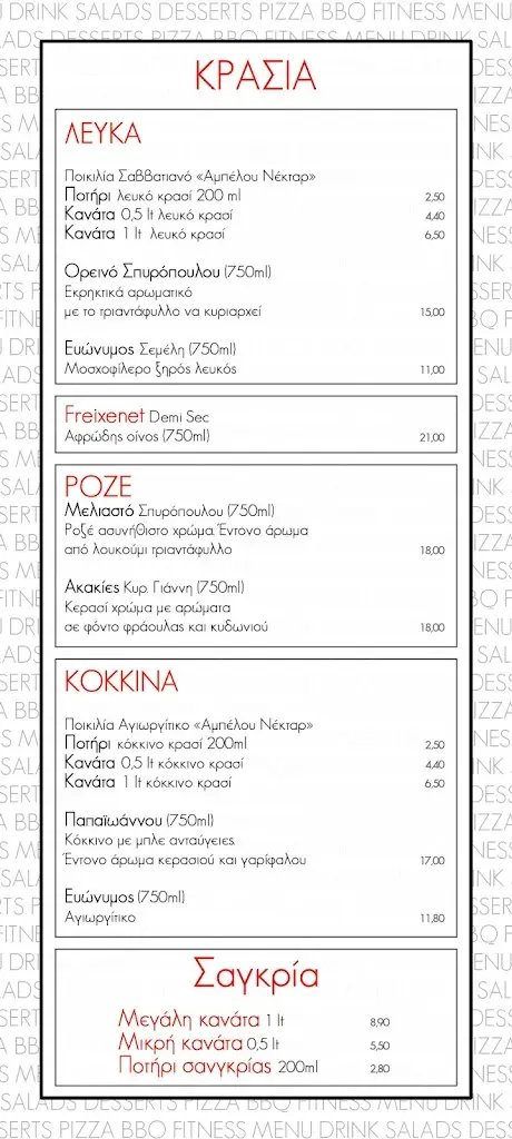 Menu_Willy's - Place to be..._Kallithéa_image_1