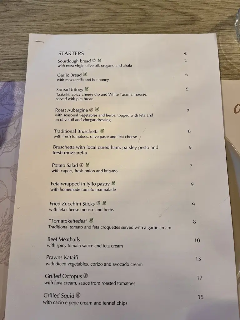 Menü_Afrala Restaurant_Ambelókipoi_Bild_2