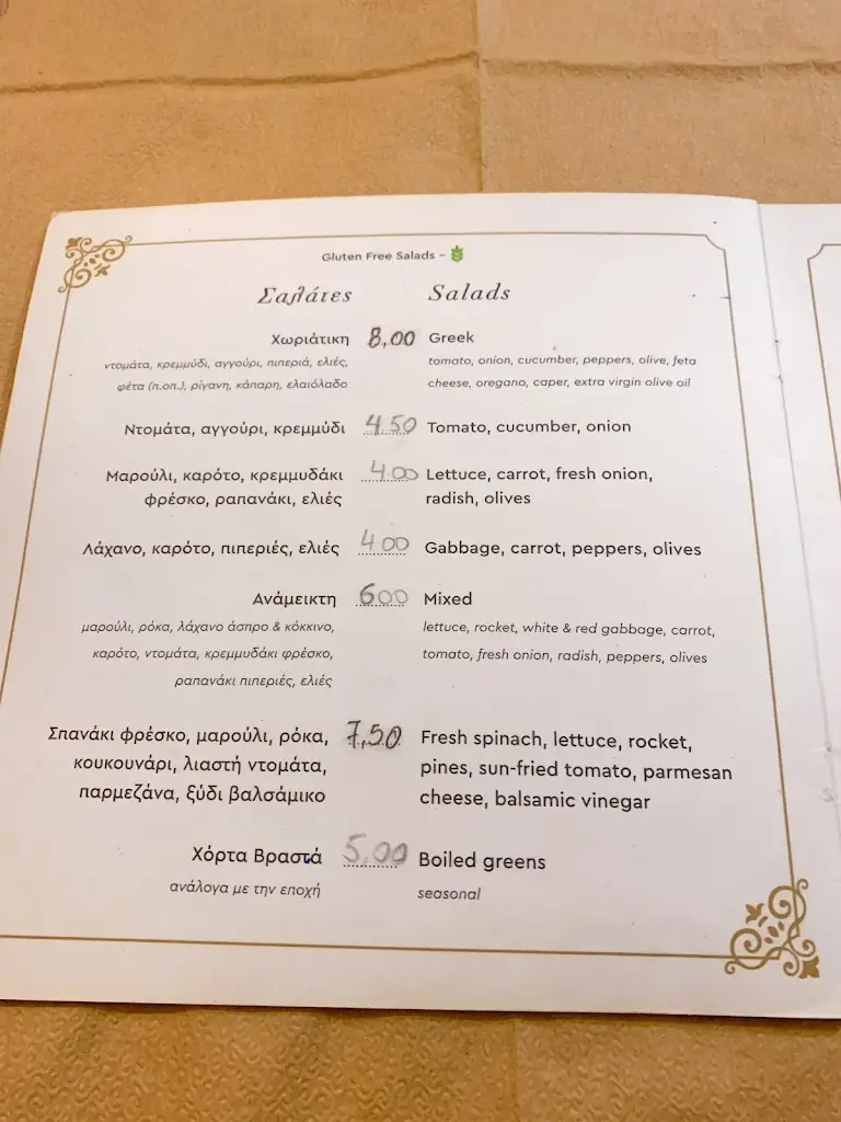 Menü_Malanos restaurant_Ambelókipoi_Bild_3