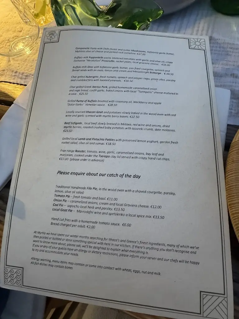 Menü_Myrtia Ithaca_Itháki_Bild_3