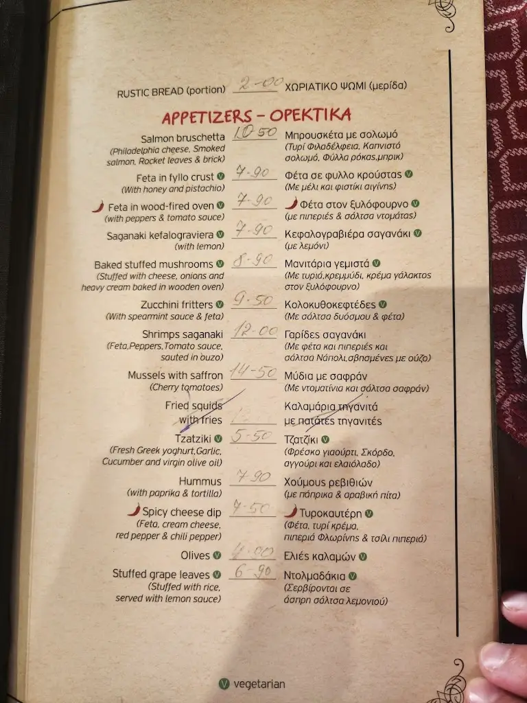 Menu_Butler's House_Argostólion_image_3