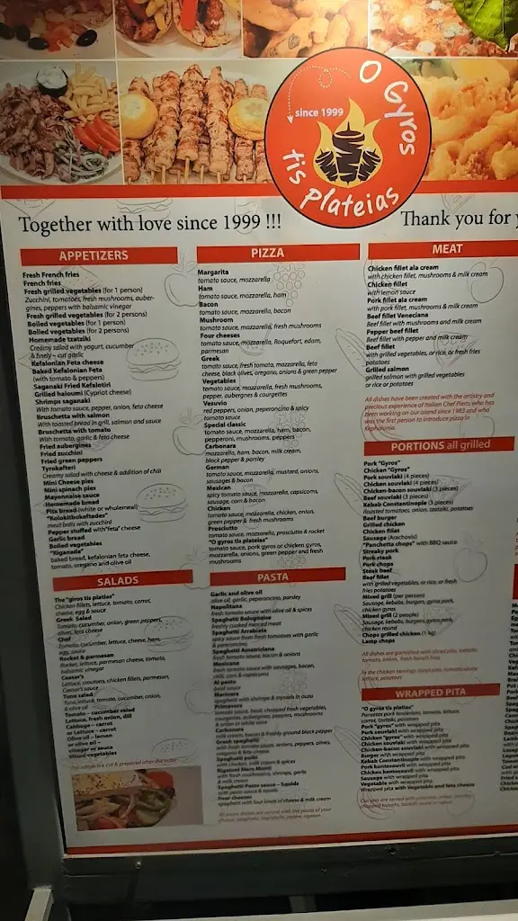 Menü_Grill House - O Gyros tis Plateias - Argostoli_Argostólion_Bild_4