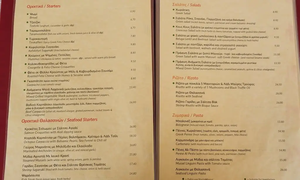 Menü_GENESIS Restaurant_Gáïos_Bild_2