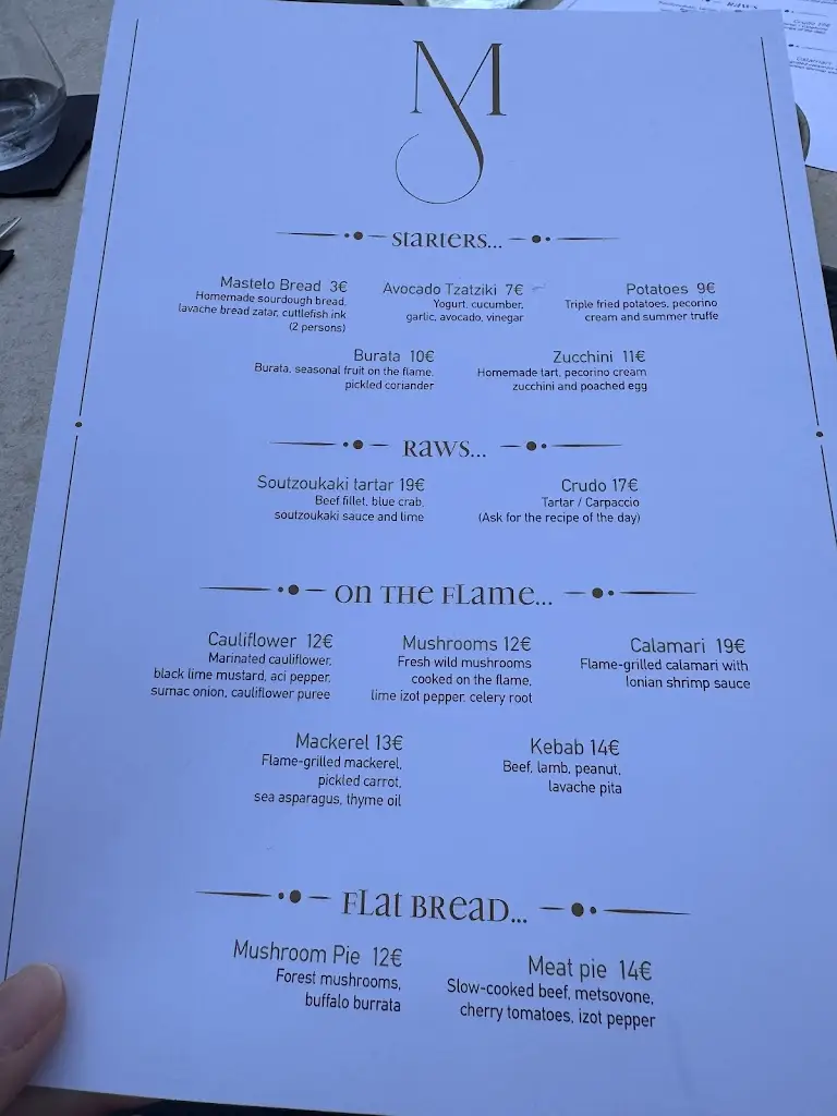 Menu_Mastelo Restaurant & Bar_Lefkada_image_3