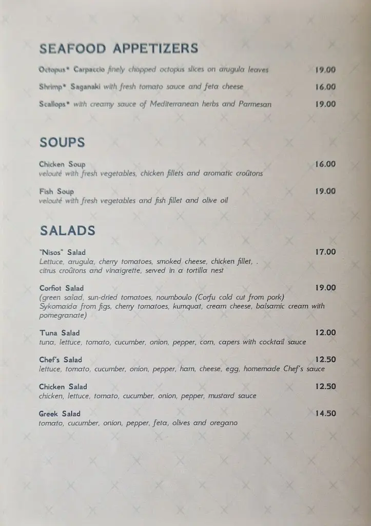 Menü_Nisos Restaurant Cafe_Kynopiástes_Bild_1