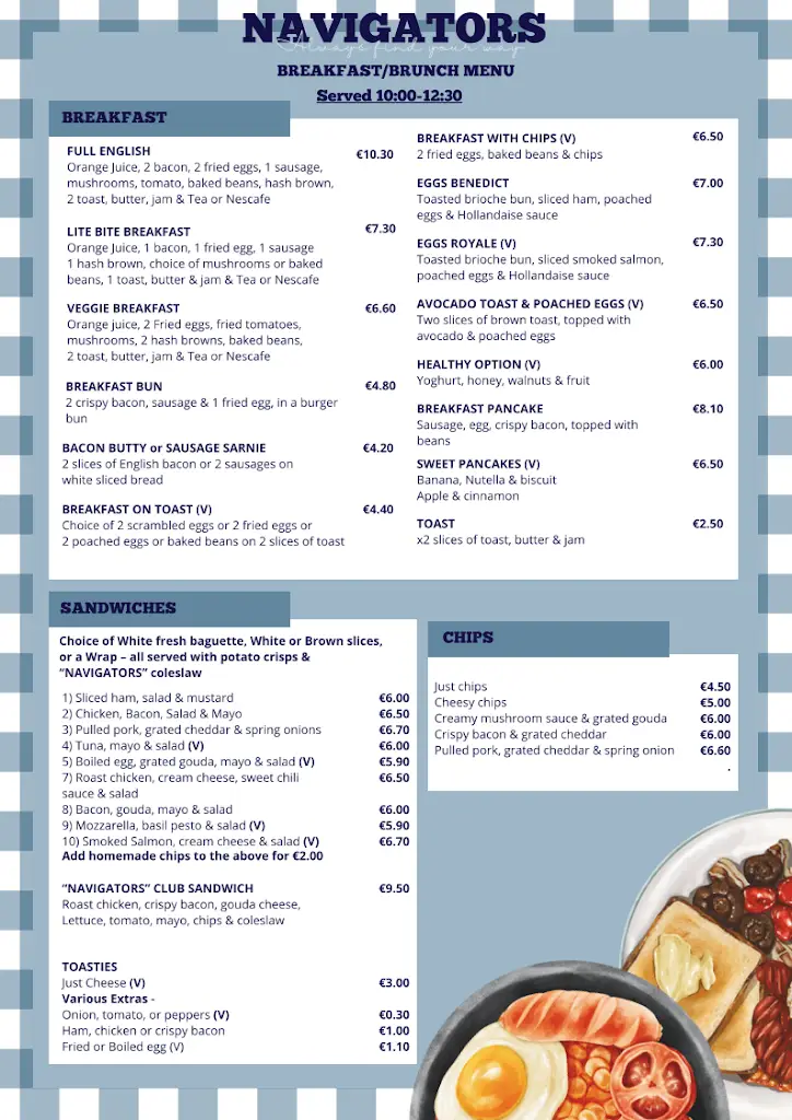 Menü_The Navigators_Kontokáli_Bild_2