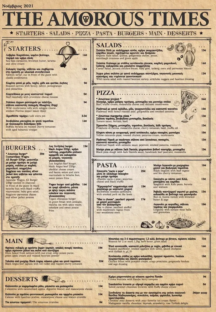 Menü_The Amorous Project_Kifisiá_Bild_2