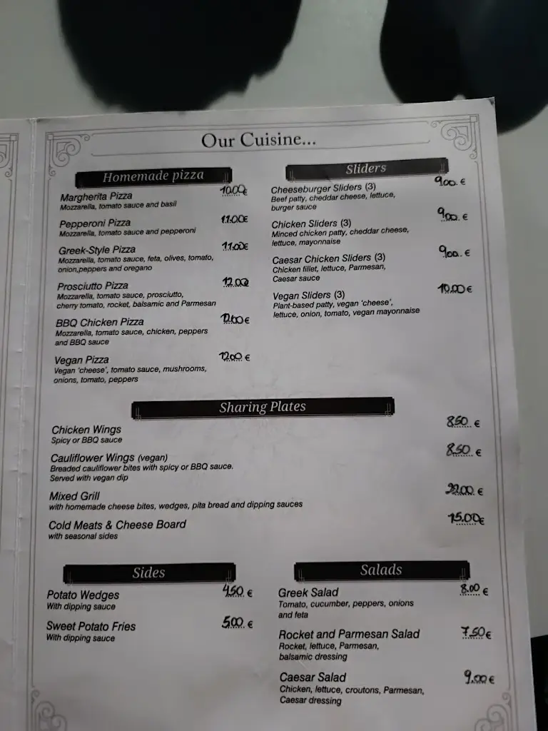 Menü_LA VERANDA_Lefkímmi_Bild_4