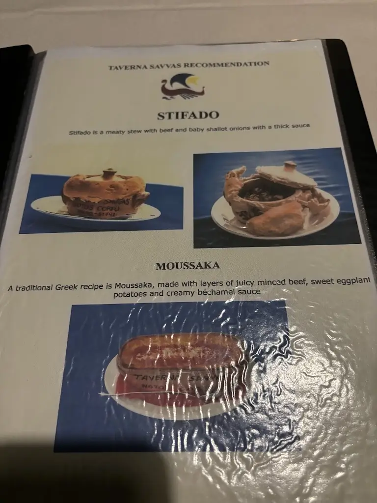 Menü_SAVVAS TAVERNA-BAR_Lefkímmi_Bild_3