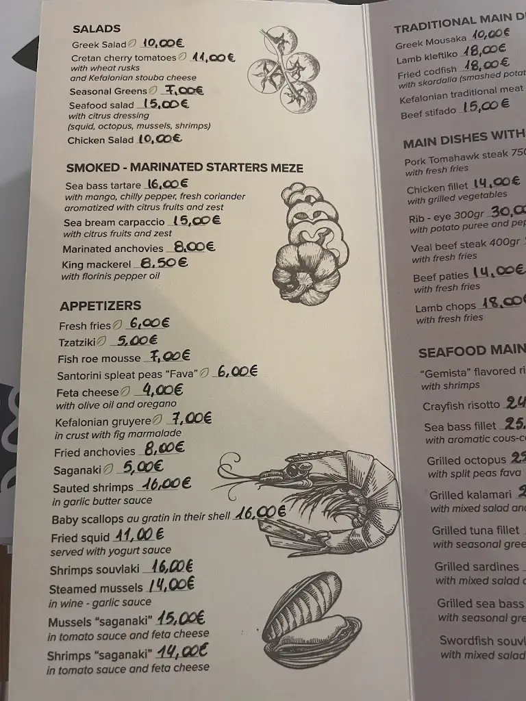 Menü_The Cellar - Seafood Restaurant & Wine_Sámi_Bild_1