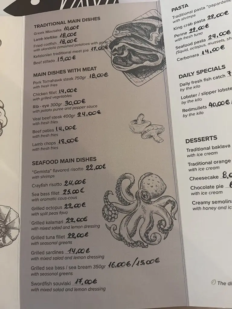 Menü_The Cellar - Seafood Restaurant & Wine_Sámi_Bild_3