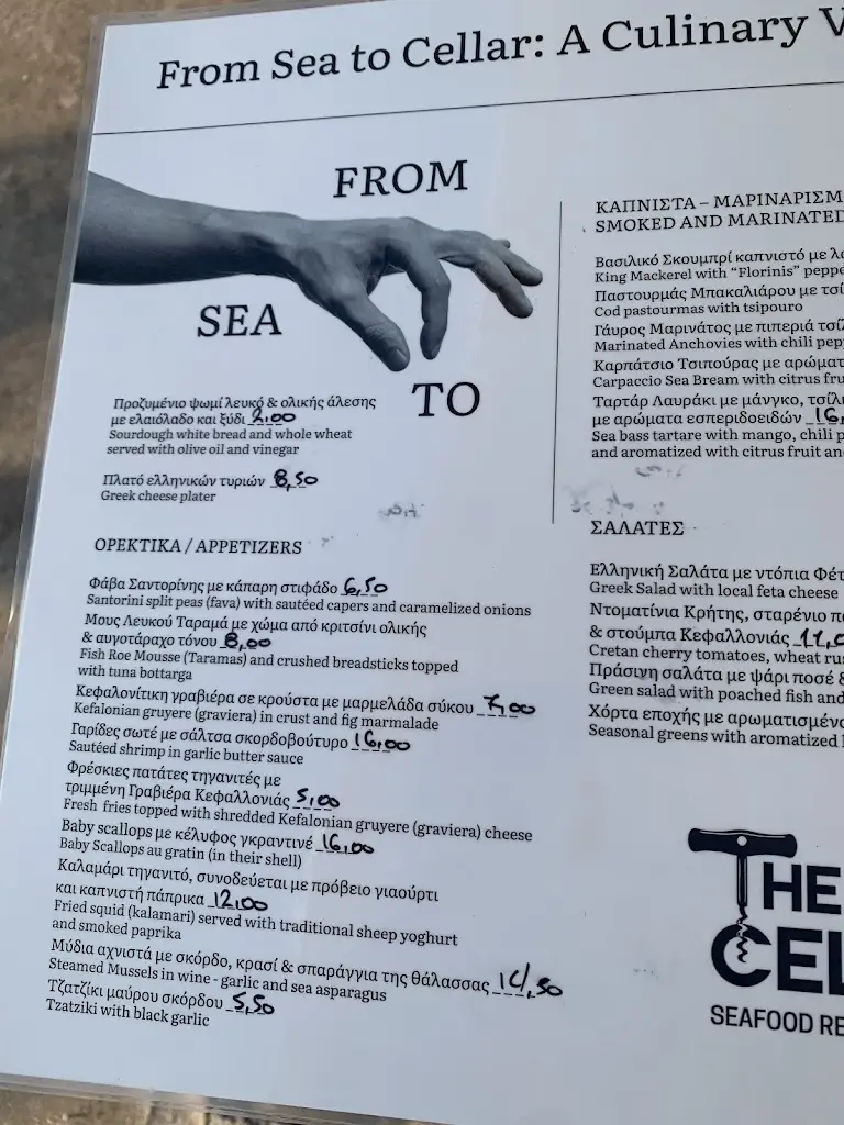 Menü_The Cellar - Seafood Restaurant & Wine_Sámi_Bild_4