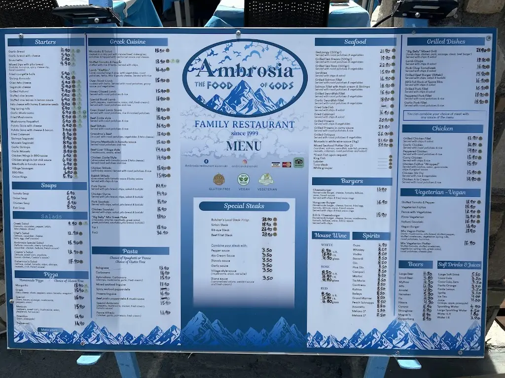 Menü_Ambrosia_Mouzáki_Bild_2