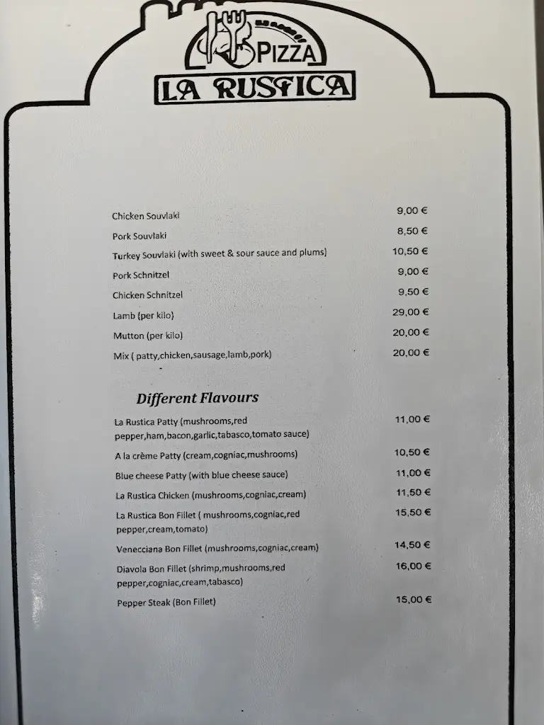 Menü_La Rustica - Κερατέα_Keratéa_Bild_3