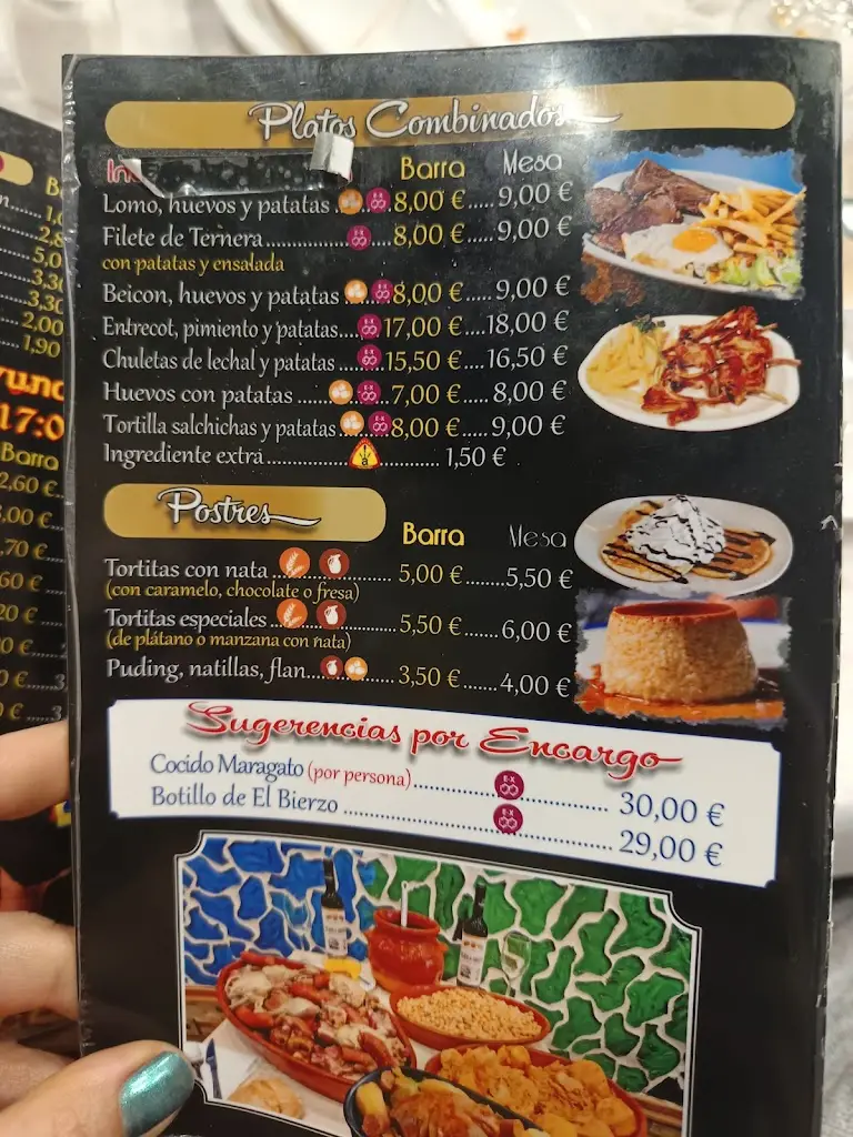 Menü_Zorbas Restaurant_Koróni_Bild_3