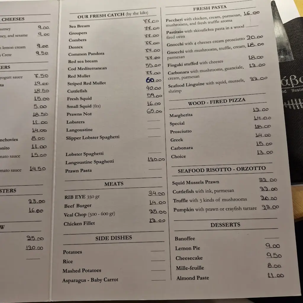 Menu_Kavos Restaurant Cafe_Kinéta_image_3