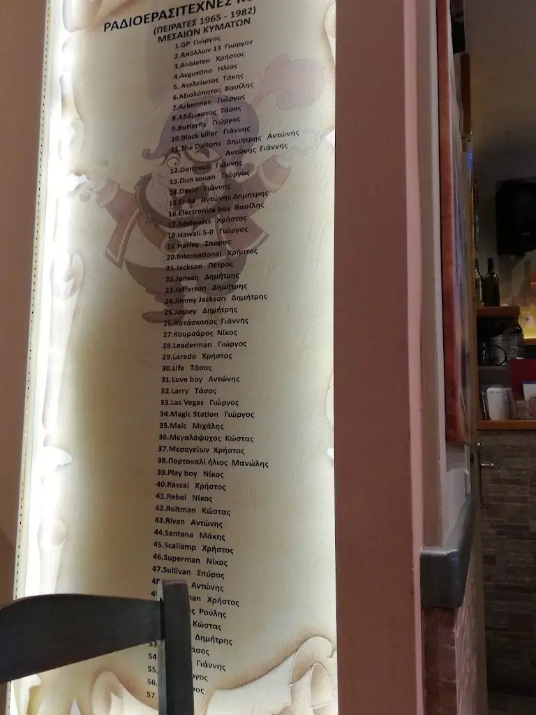 Menü_Μεζεδοπωλείο Ραδιοπειρατές_Koropí_Bild_2