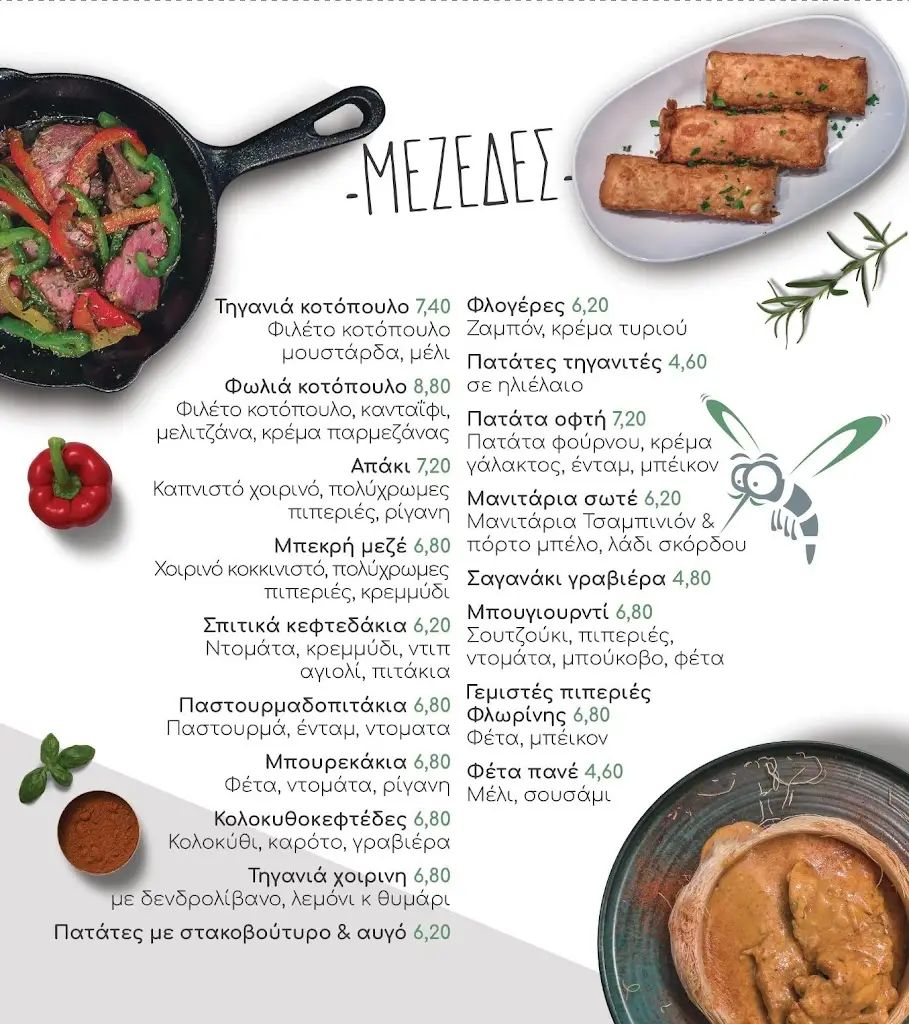 Menü_Kounoupi Rakokafenes_Korydallós_Bild_4