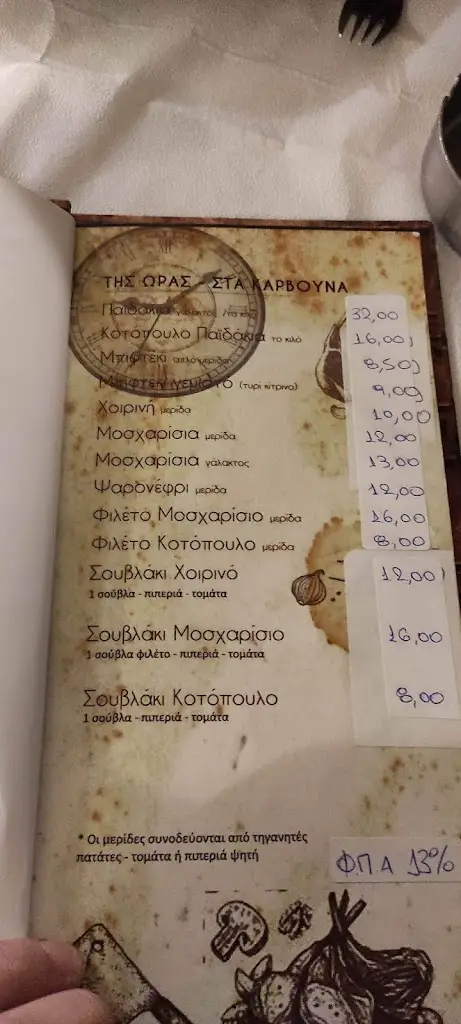 Menu_Tavern O Vasilis_Korydallós_image_4