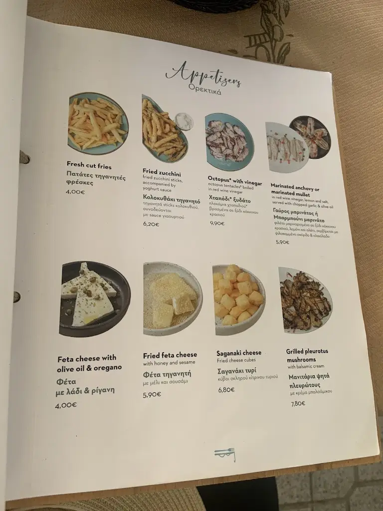 Menü_The Port_Lávrio_Bild_4