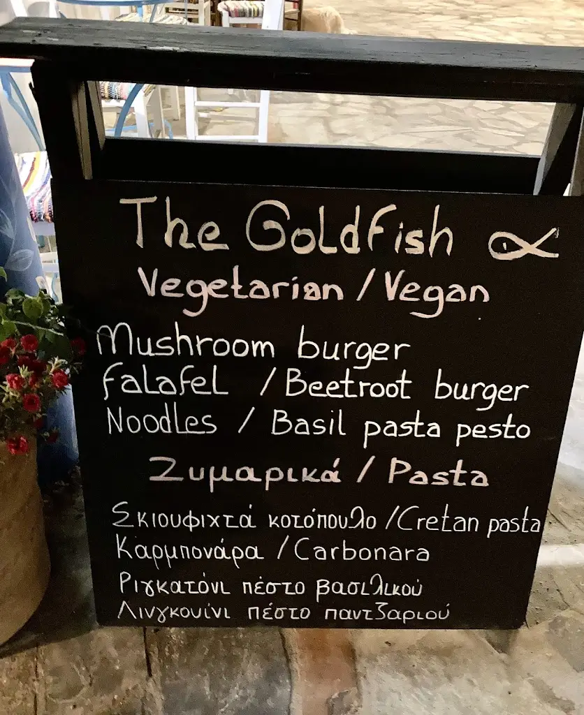 Menu_The Goldfish Kythera_Kýthira_image_1