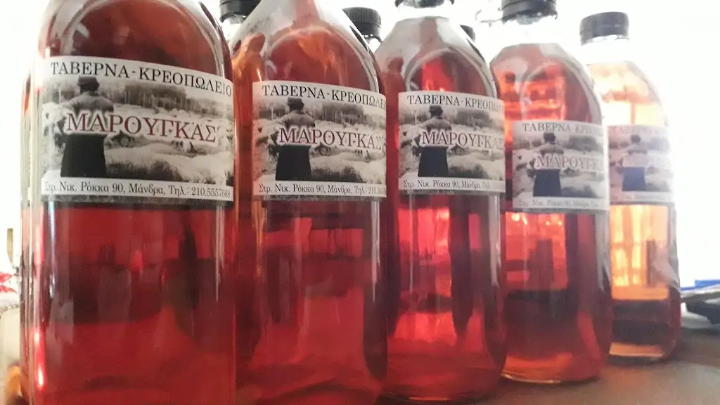 Menü_Ταβερνα-Κρεοπωλειο Μαρουγκας_Mándra_Bild_2