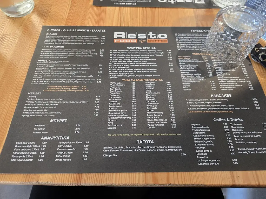 Menü_Resto - Μαρκόπουλο_Markópoulo_Bild_3