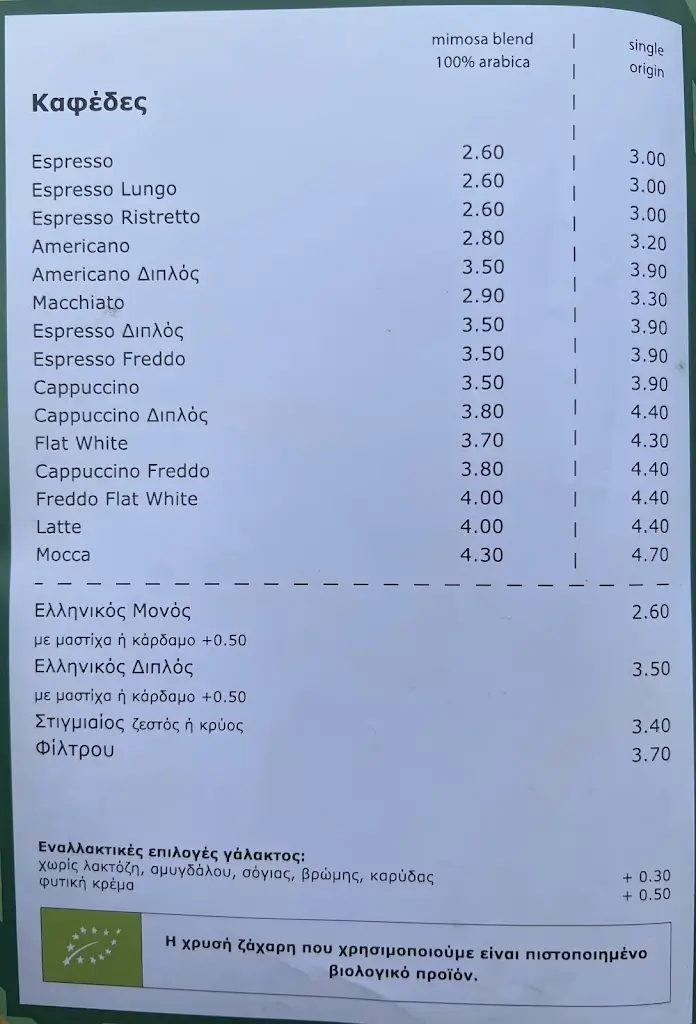 Menu_mimosa neighborhood bistrot_Néa Filadélfeia_image_3