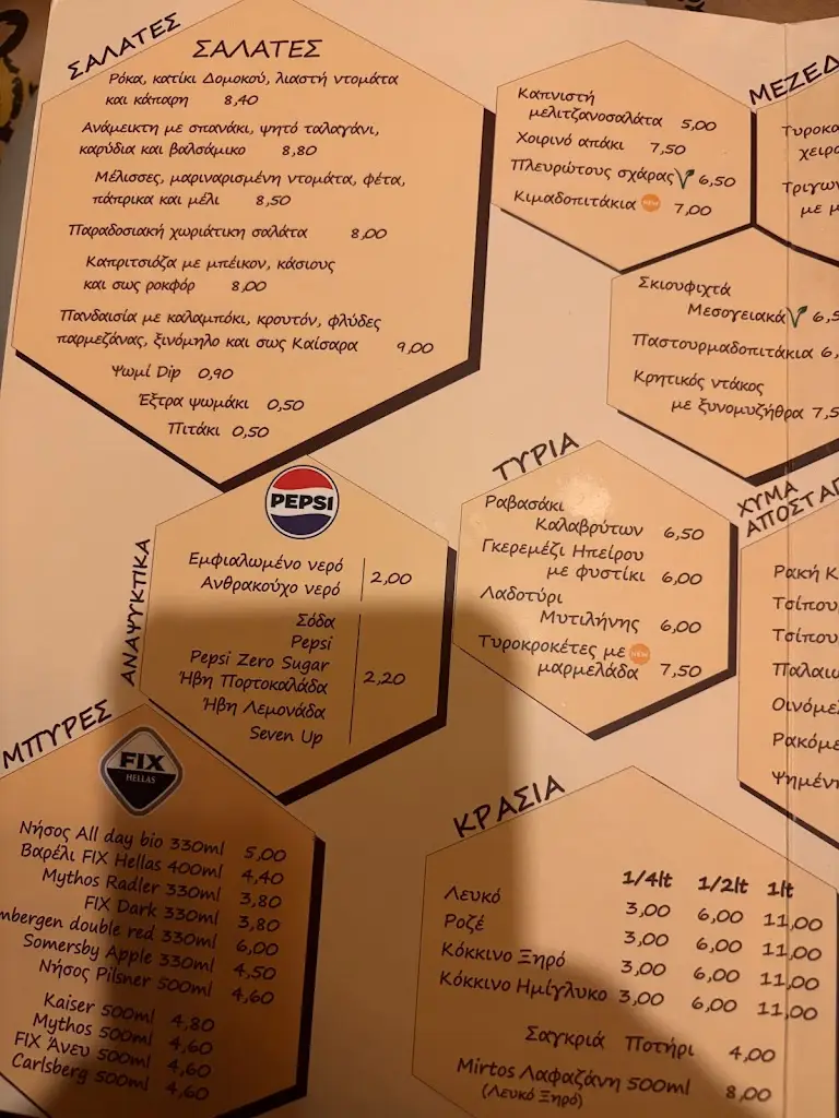 Menü_Melisses_Néa Filadélfeia_Bild_2