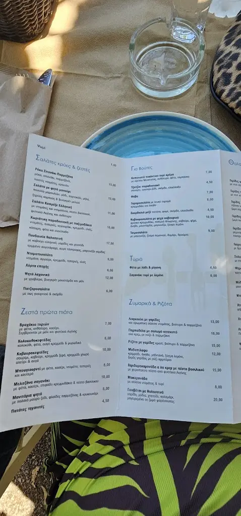 Menü_Ο ΜΠΑΤΗΣ ψαροταβέρνα_Néa Palátia_Bild_2