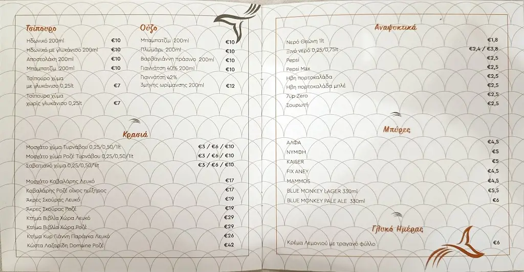 Menu_Isalos Seaside Restaurant_Néa Mákri_image_4