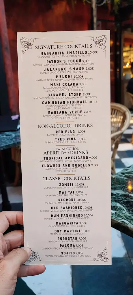 Menü_Le grand patron_Aigáleo_Bild_4