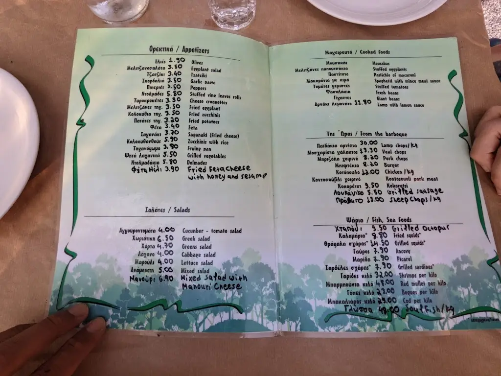 Menu_Ταβέρνα, Εξοχικό Κέντρο, Τα Πεύκα ΠΑΠΑΓΙΑΝΝΗΣ ΙΩΑΝΝΗΣ_Palaiá Fókaia_image_2