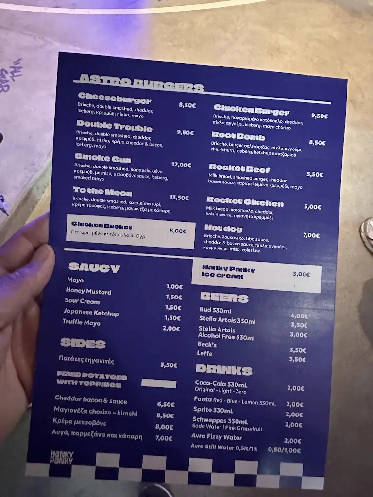Menü_Hanky Panky Palaio Faliro_Palaió Fáliro_Bild_3