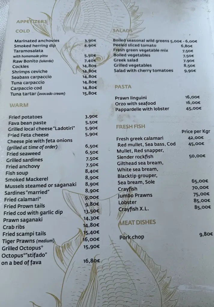 Menü_Sea View_Piraeus_Bild_3