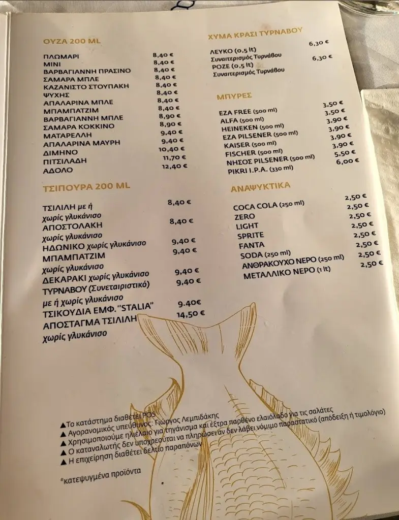 Menü_Sea View_Piraeus_Bild_4