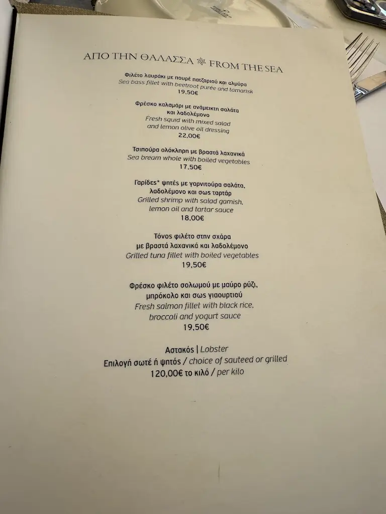 Menü_Poseidon Restaurant_Póros_Bild_3