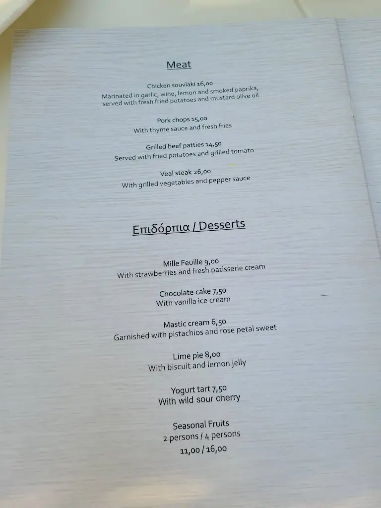 Menü_Agora Riviera Restaurant_Vouliagméni_Bild_4