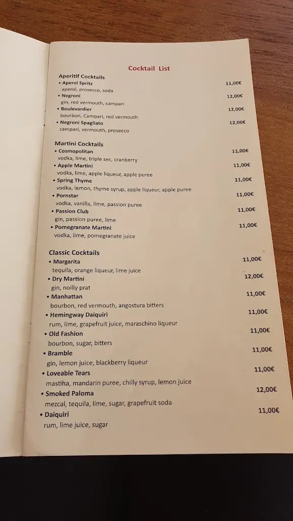 Menü_Lasithi Bar-Restaurant_Vouliagméni_Bild_3