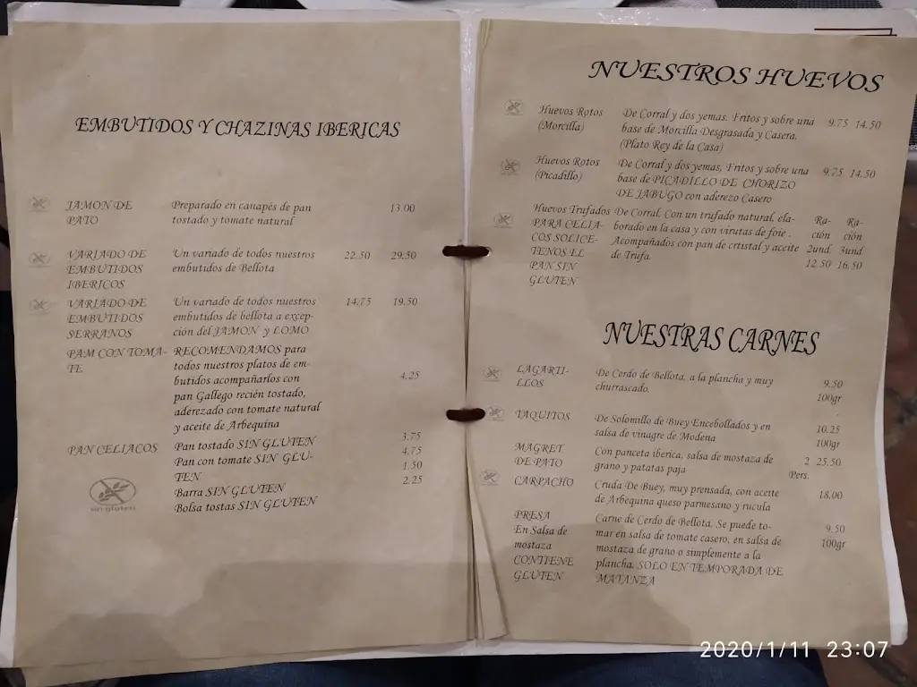 Menü_Ο Τσίφτης Φαγοποτείον_Vrilissia_Bild_2