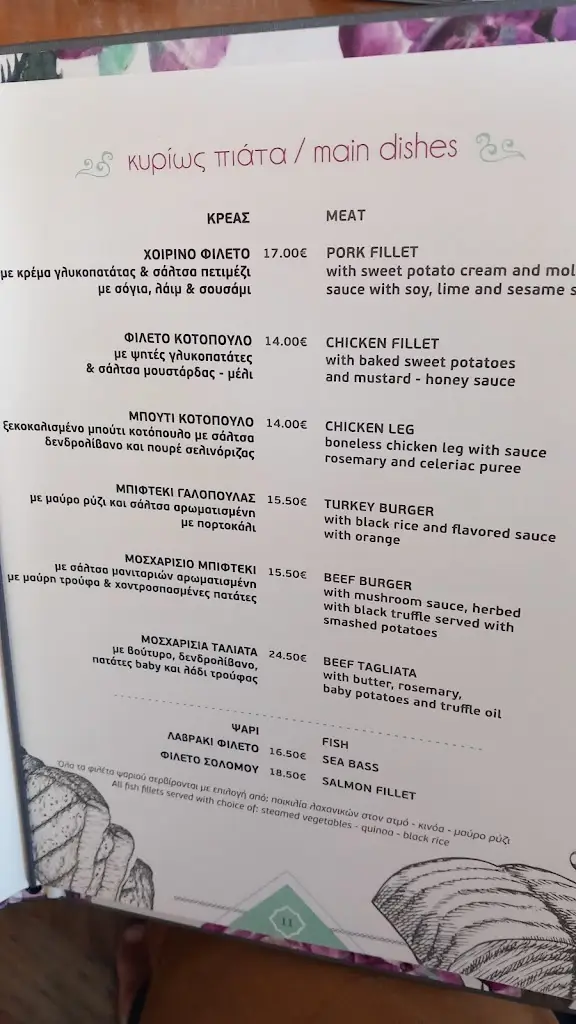 Menü_Family Cafe Bar Restaurant_Voúla_Bild_4