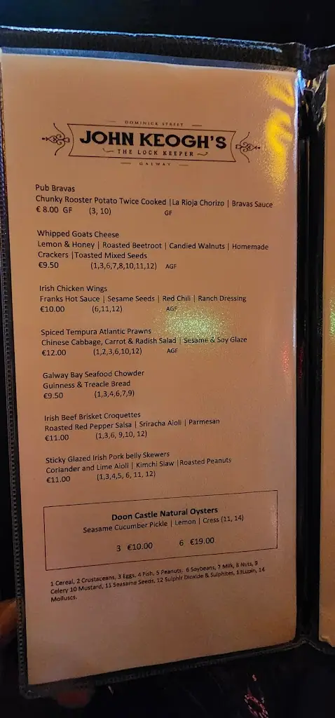 Menu_John Keogh's Gastropub_Bearna_image_4