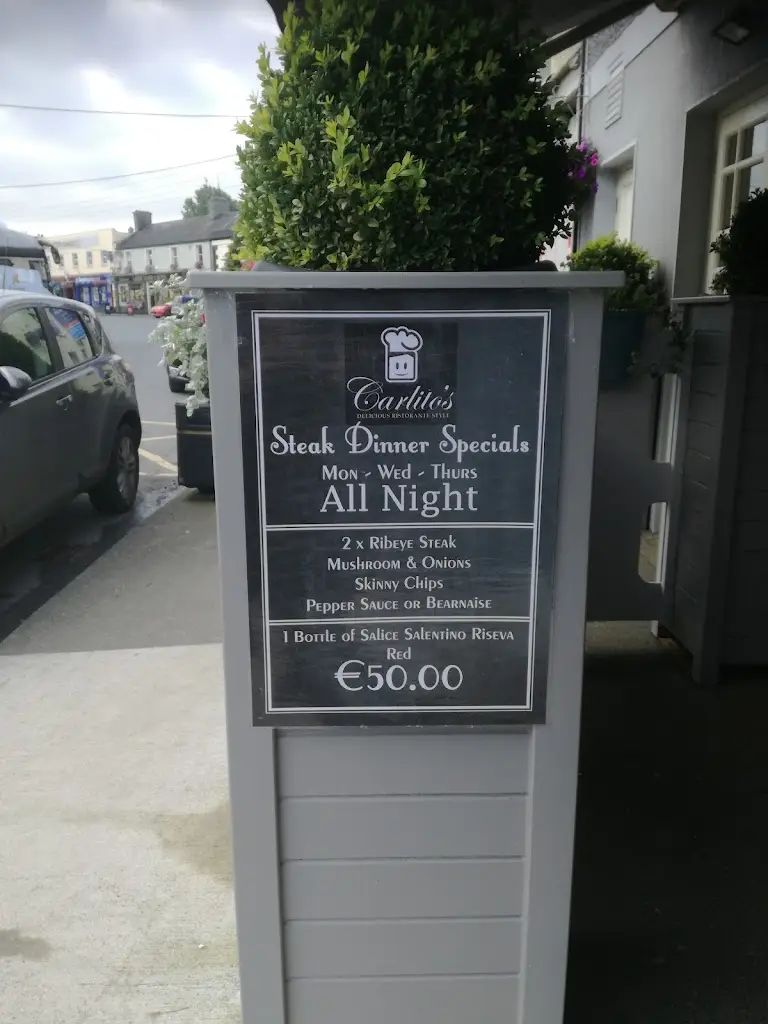 Menu_Carlitos Restaurant_Dunleer_image_4