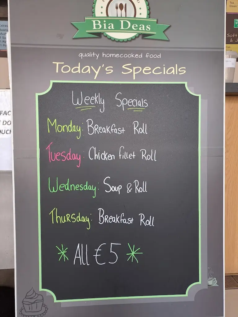 Menü_Bia Deas Cafe_Edgeworthstown_Bild_1