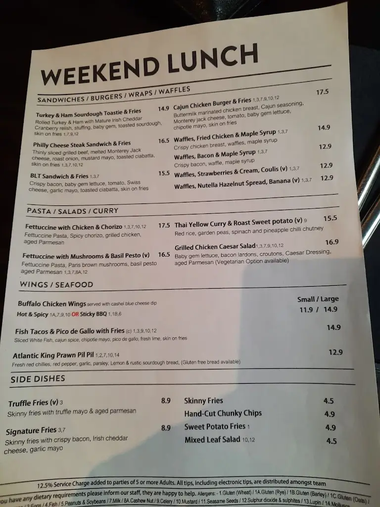 Menu_Restaurant 104_Drumcondra_image_2