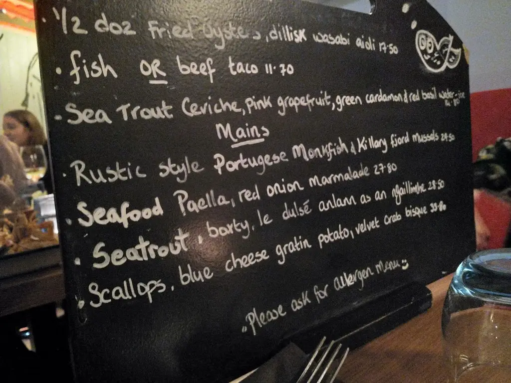 Menu_Oscars Seafood Bistro_Bearna_imagen_4