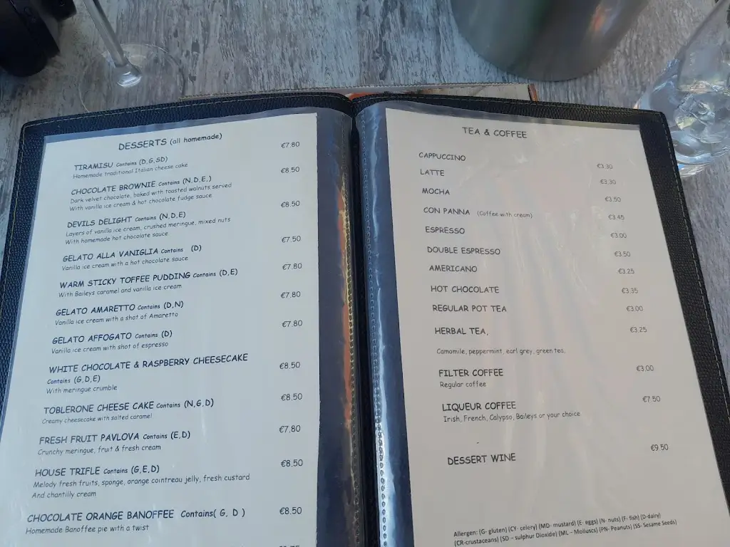 Menu_Il Corvo_Drumcondra_image_1