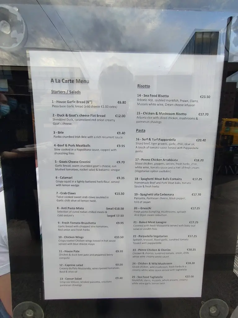 Menu_Il Corvo_Drumcondra_image_3