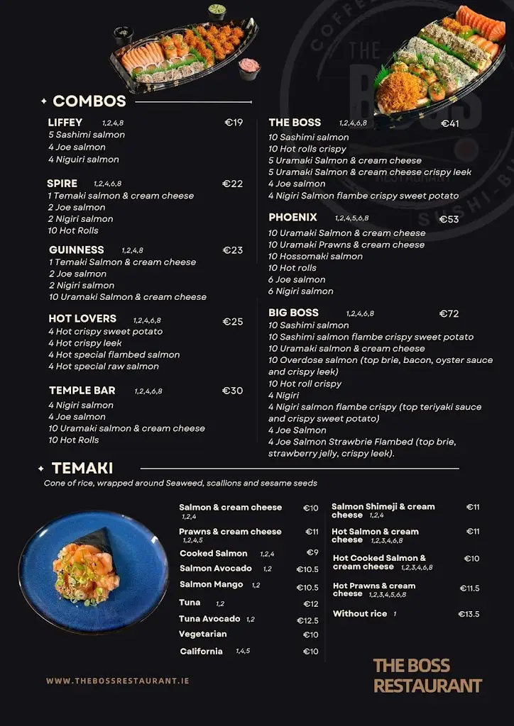 Menu_The Boss Restaurant_Drumcondra_image_2